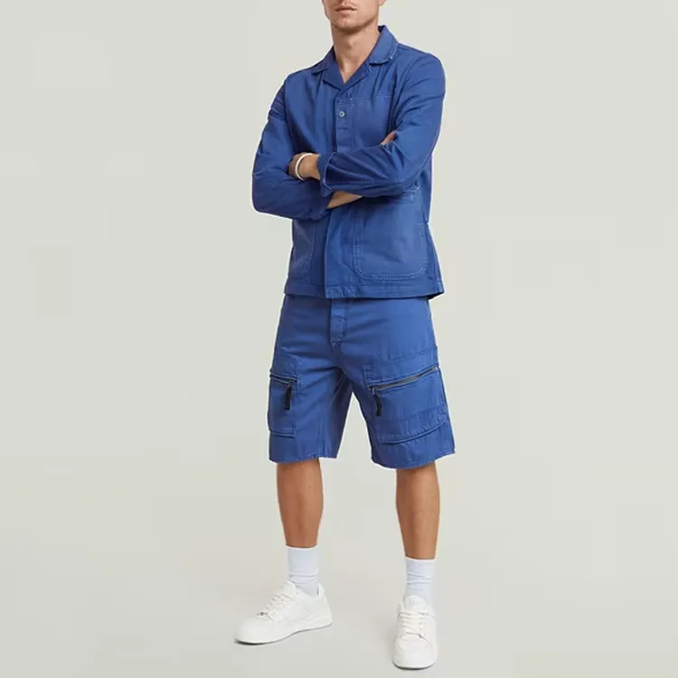 G STAR RAW Cargo Shorts Men's Blue-2