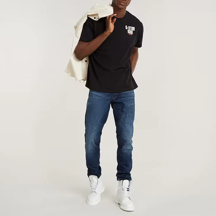 G STAR RAW T Shirts Men Black-2