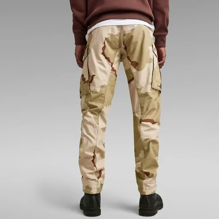 G STAR RAW Cargo Pants Men's Dark Brick Desert Camouflage-2