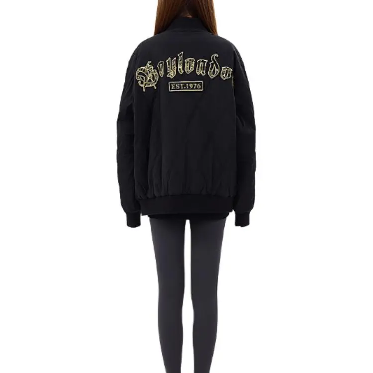 Boy London Baseball Jacket Unisex Black-3