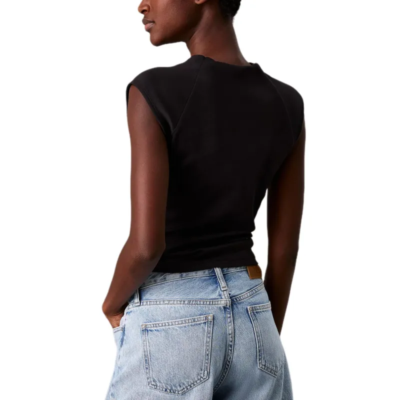 CALVIN KLEIN T Shirt Women's Black Europe Version-0