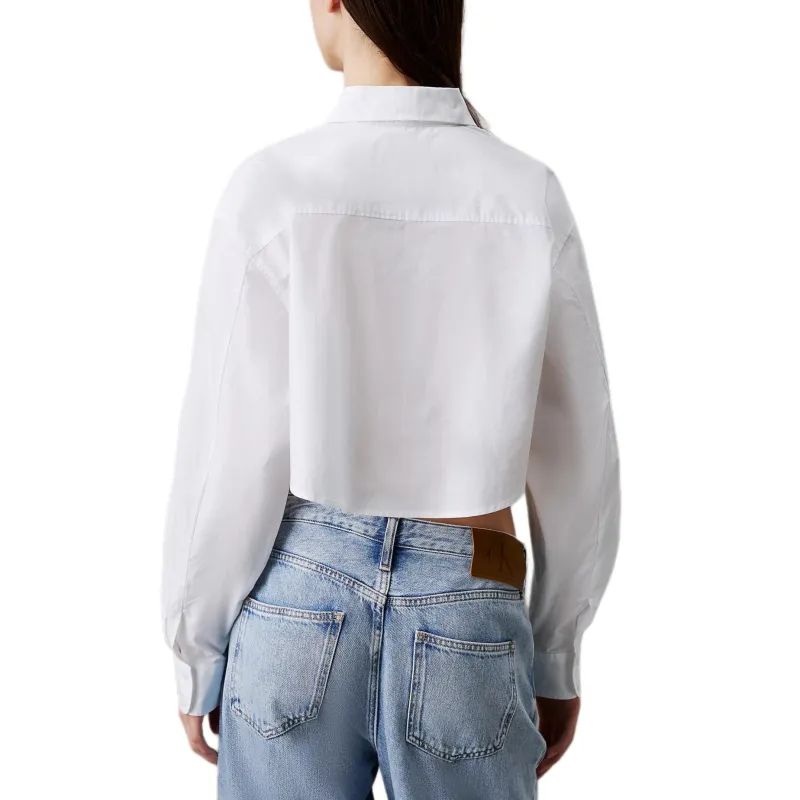 Calvin Klein Cropped Shirt-1