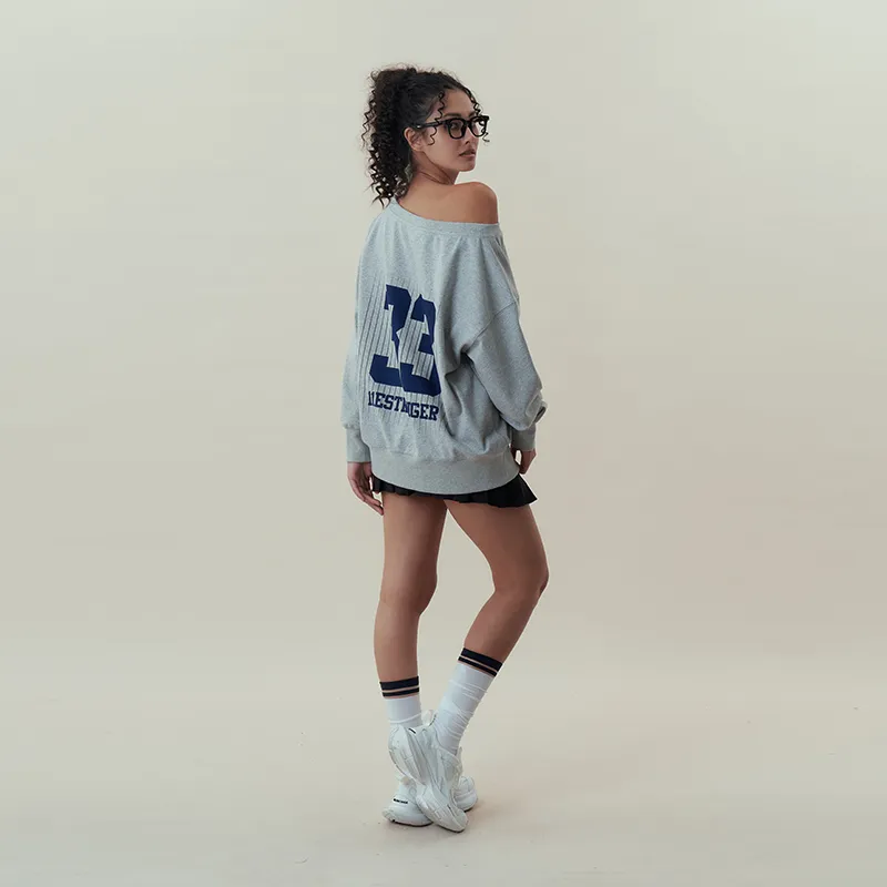 11ESTRANGER Sweatshirt Unisex Dark Heather Gray-3