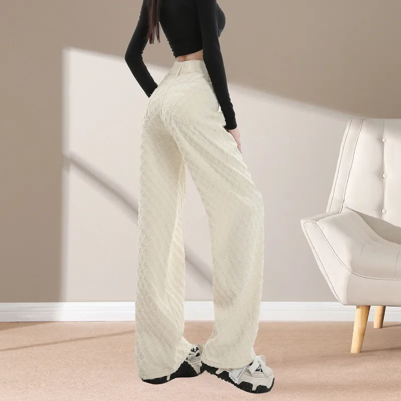 Weixi Jeans Women's Beige Apricot-14