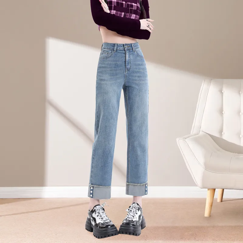 Weixi Jeans Women's Blue-4