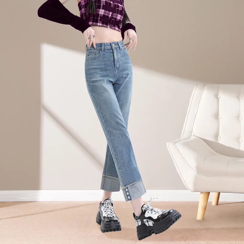 Weixi Jeans Women's Blue-7