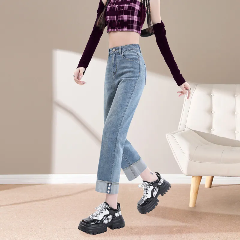 Weixi Jeans Women's Blue-8