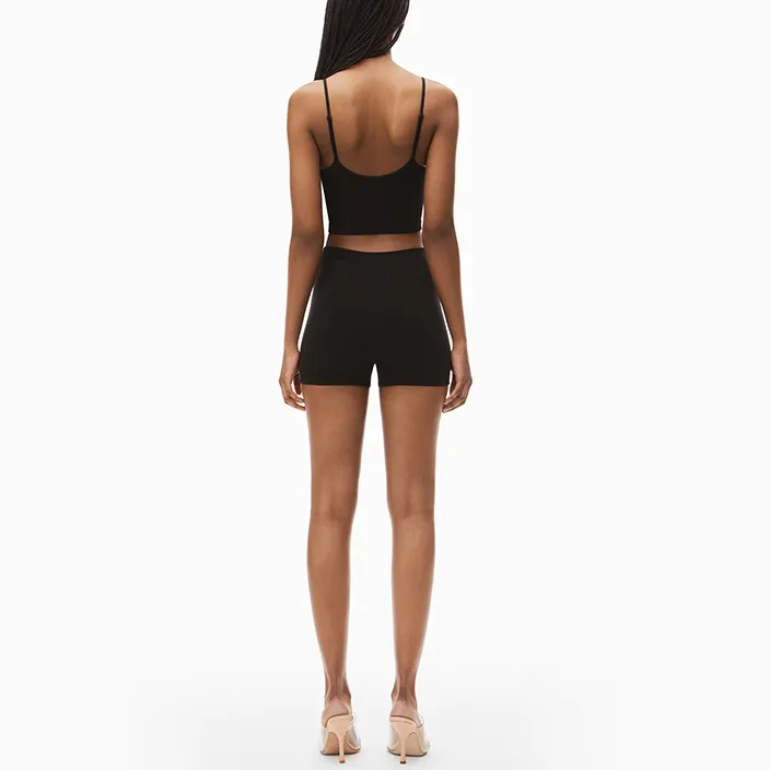 Alexander Wang FW24 Cycling Pants Women's Black-2