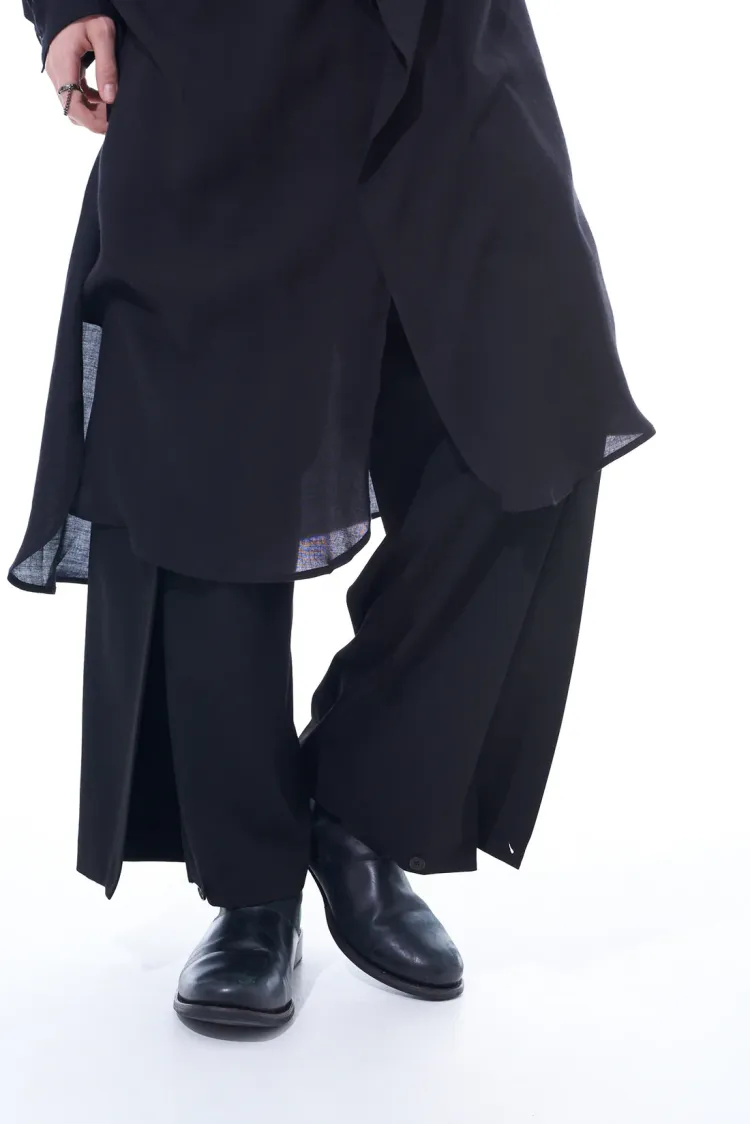 Yohji Yamamoto S'YTE Casual Pants Unisex Black - POIZON