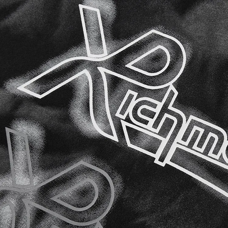 JOHN RICHMOND SS25 T-Shirt Men's Black White-3