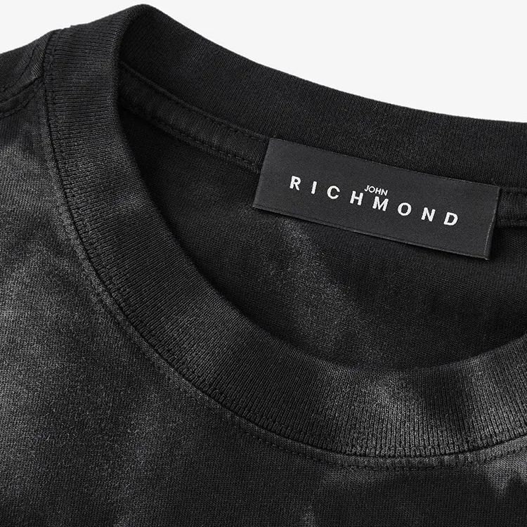 JOHN RICHMOND SS25 T-Shirt Men's Black White-2