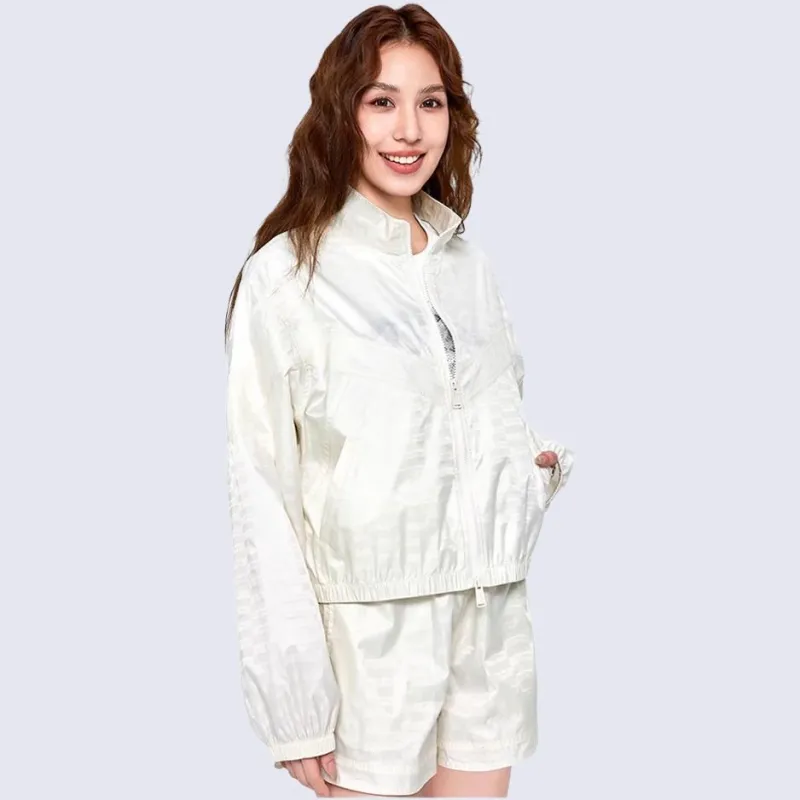 Ed Hardy SS25 Jackets & Coats Women's Ivory White-5