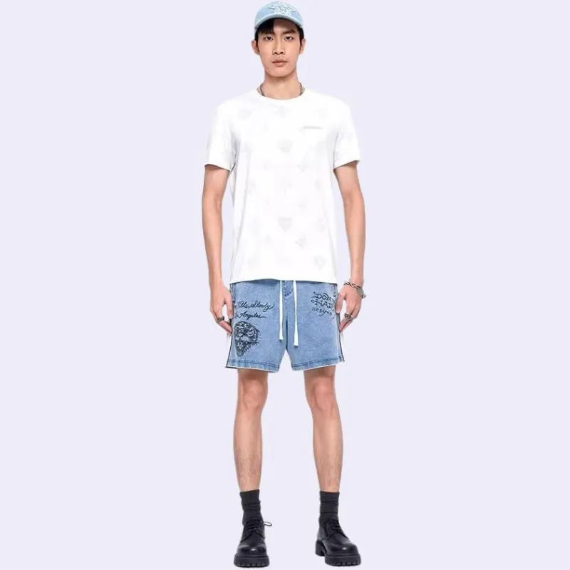 Ed Hardy T Shirts Men White-1