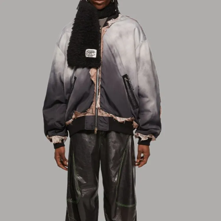 Acne Studios Logo-tag Faux-fur Scarf-4