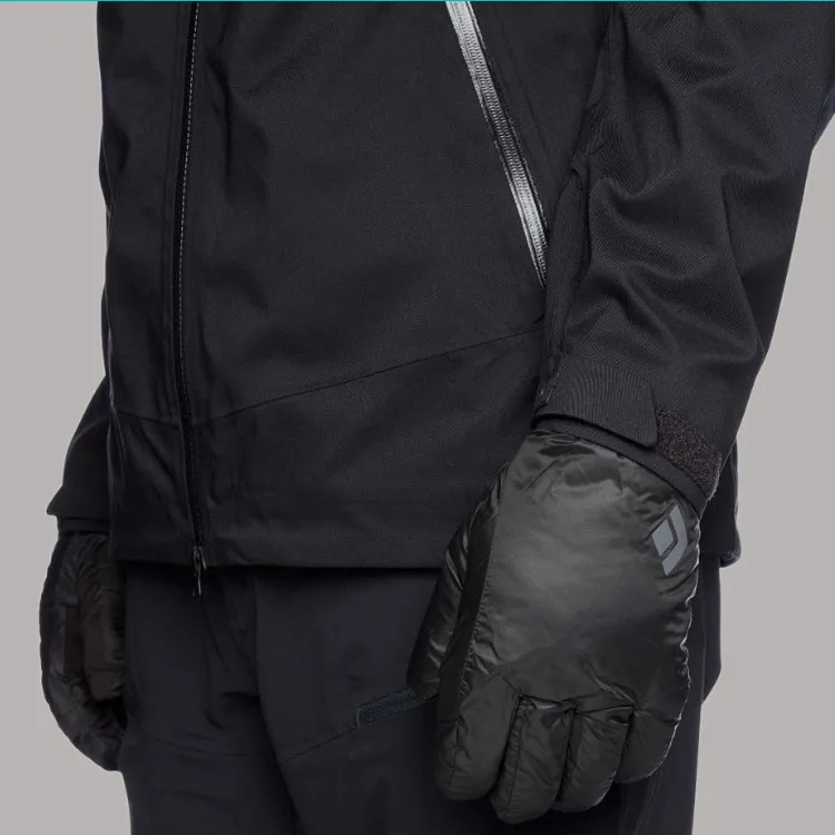 BLACK DIAMOND Recycled Nylon Gloves Men's Black-1