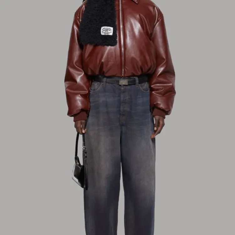 Acne Studios Logo-tag Faux-fur Scarf-3