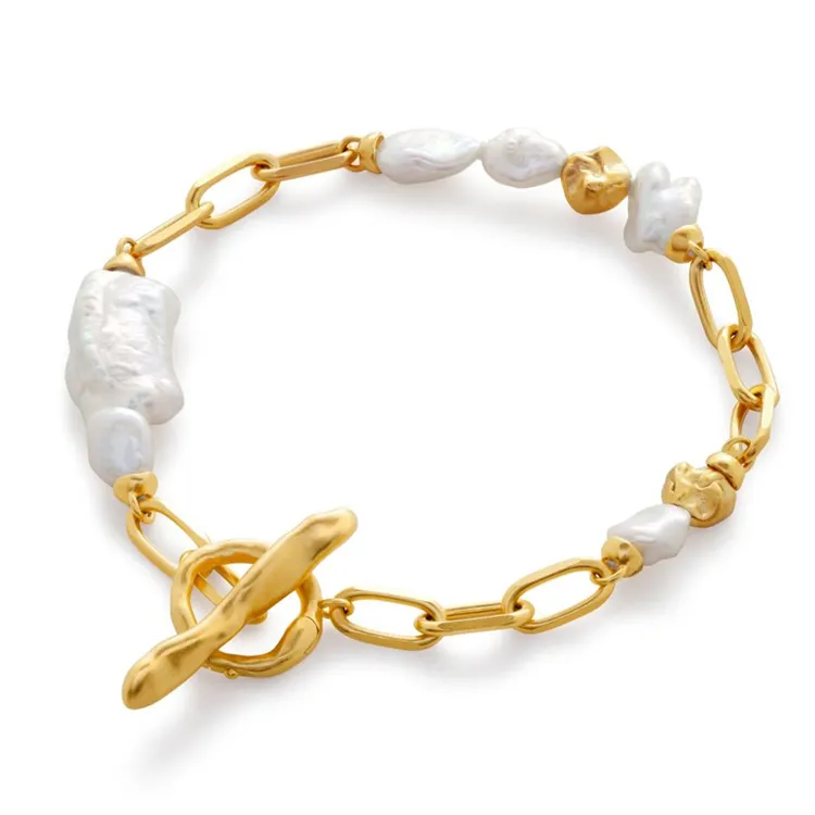 Monica Vinader X Amy Powney Keshi pearl Bracelet-1