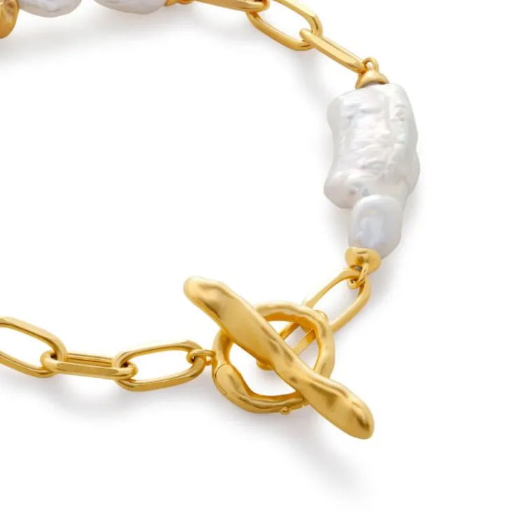 Monica Vinader X Amy Powney Keshi pearl Bracelet-2
