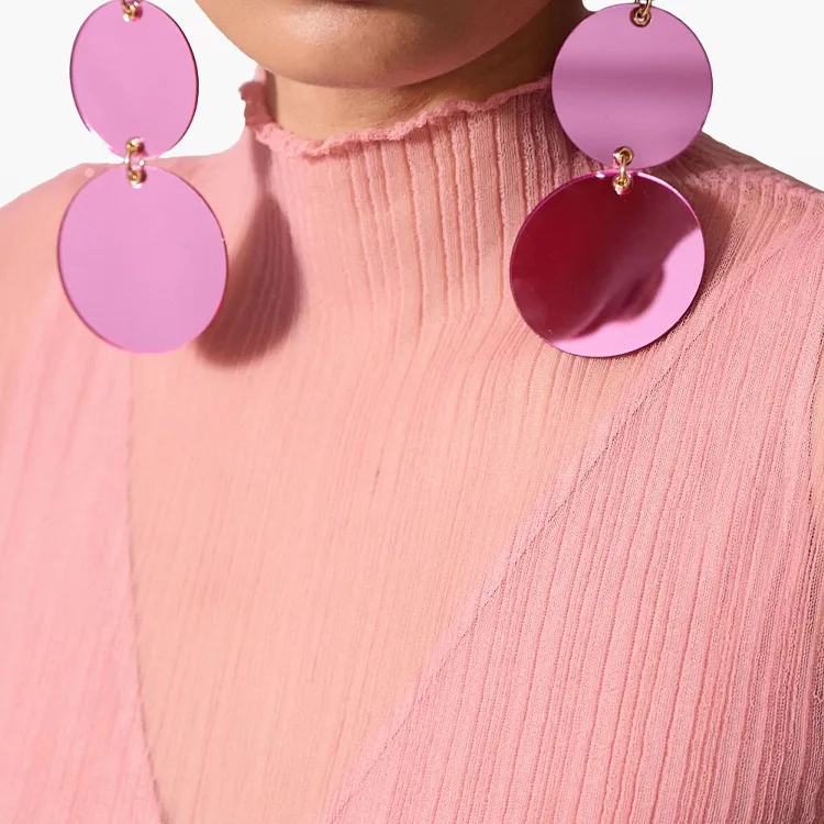 CarolinaHerrera Multi disc Dangling Earrings-2