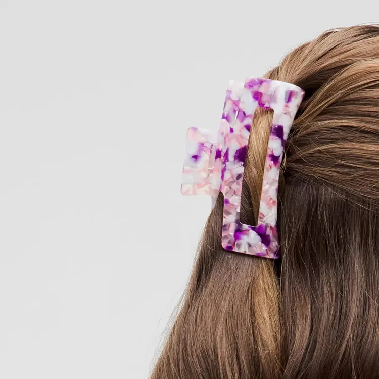 Lululemon Recycled Polymethyl Methacrylate, Polymethyl Methacrylate Hair Clips Women's Pink-2