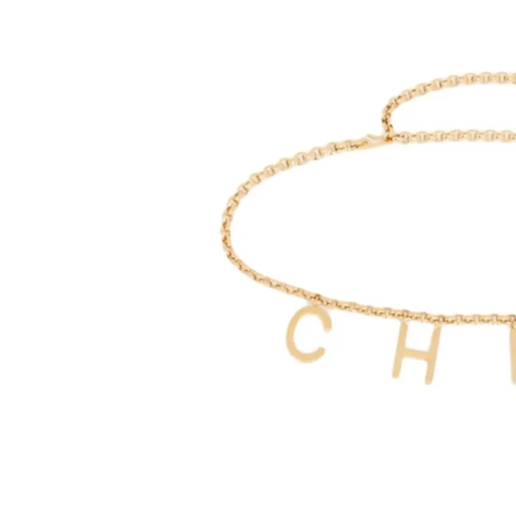 Chloe Brass Waist Chains Unisex Gold -2