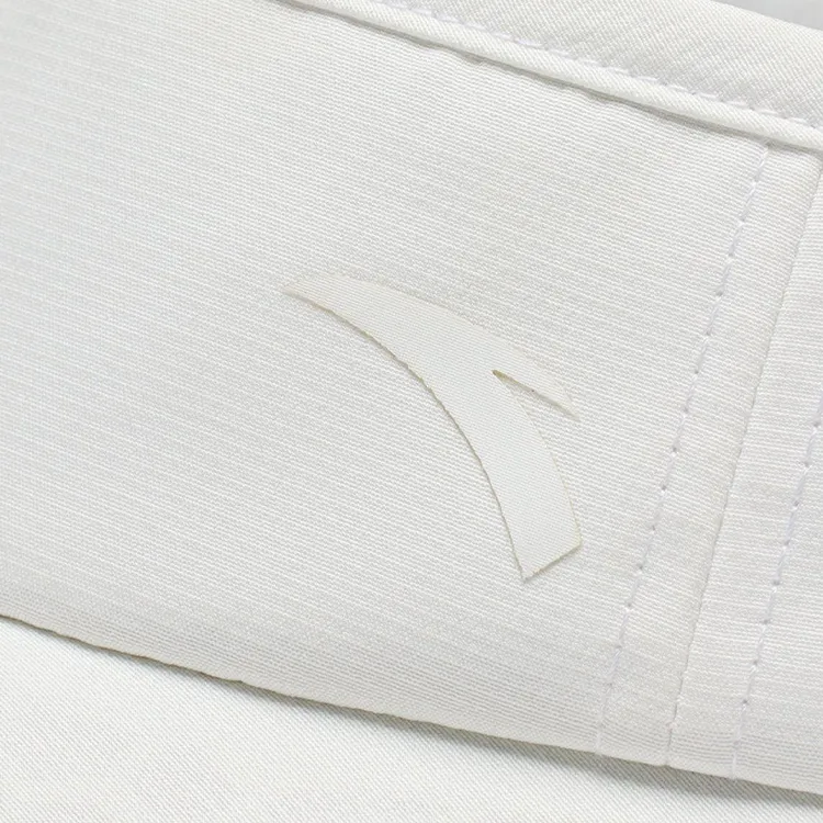 Anta Soccer Textured Mesh Eyelet Fabric Sun Protection Hats Unisex White-1
