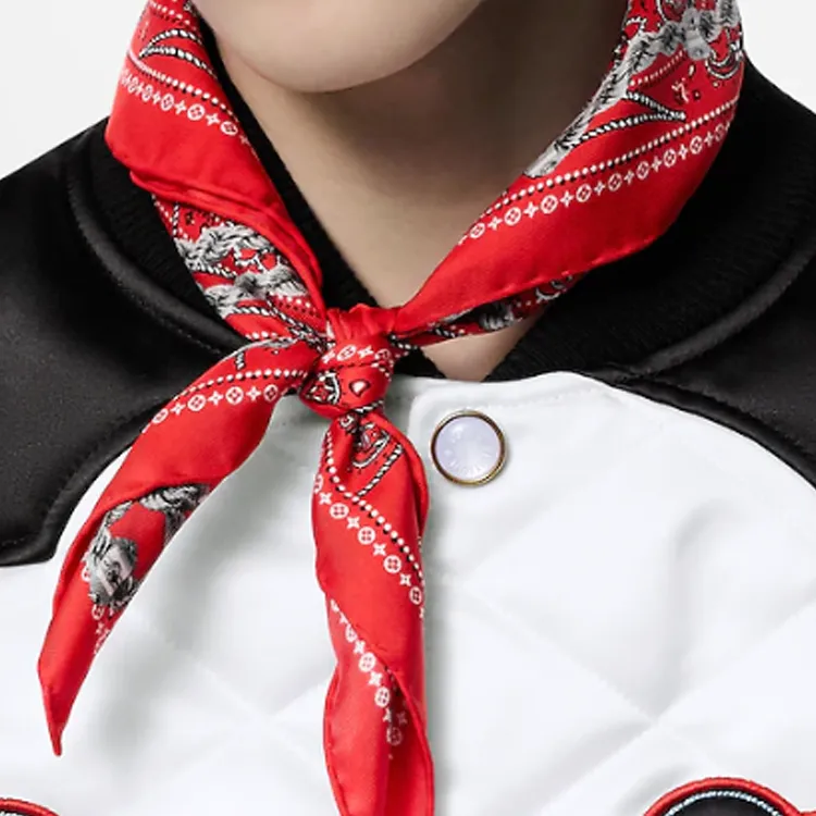 LOUIS VUITTON Lv Rope Silk Bandana-2