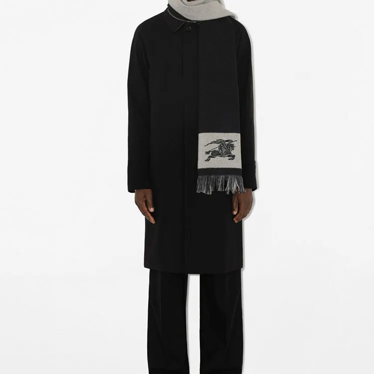 Burberry Ekd Logo Wool Scarf-4
