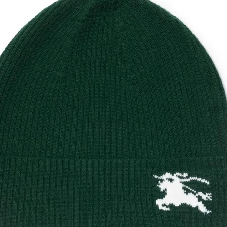 Burberry Turn Up Brim Knitted Beanie-2