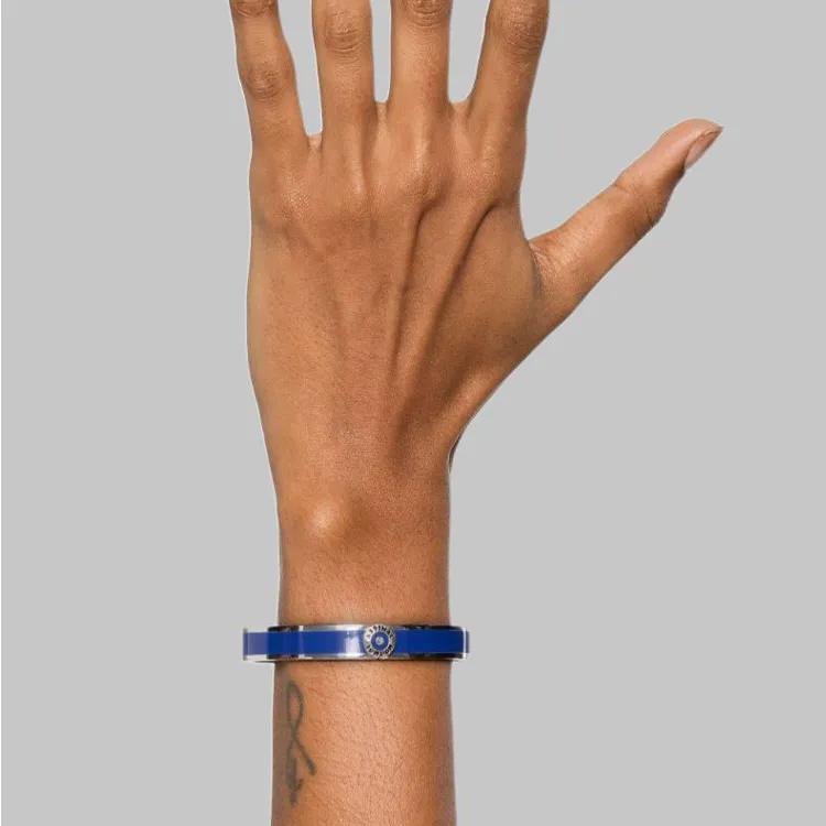 Aspinal Of London Enamel Bangle Bracelet-1