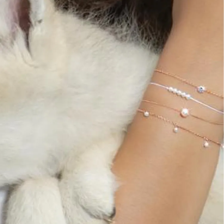 Redline Pearl, Rose Gold Bracelets Women's Copper-2