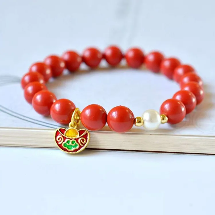 YOULING Cinnabar Bracelets Women's-4