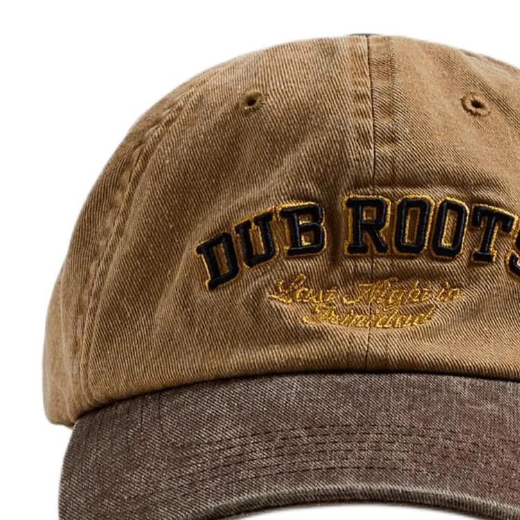 ZARA Cotton Baseball Caps Men's Brown-2