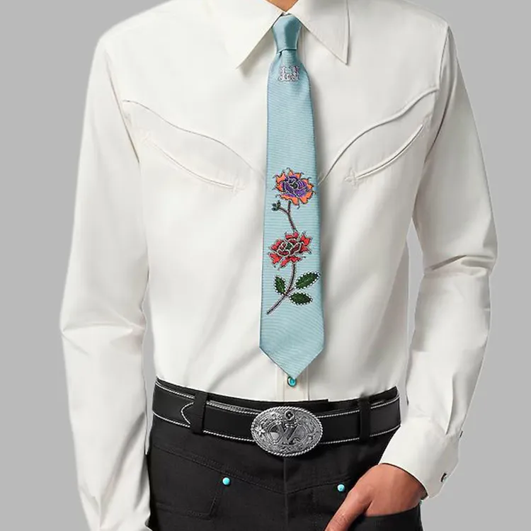 LOUIS VUITTON Lv Flowers Tie-1