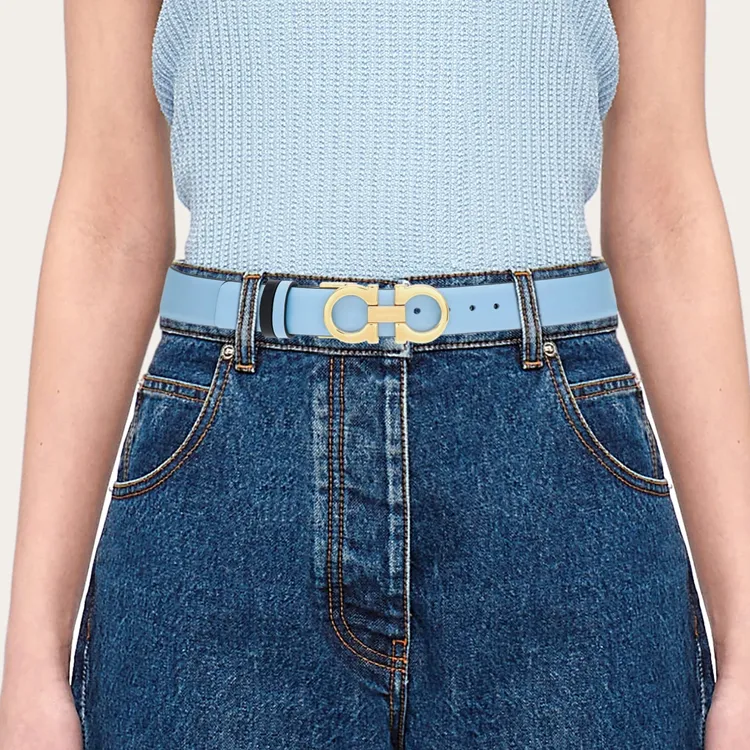 Ferragamo Gancini Reversible Leather Belt-2