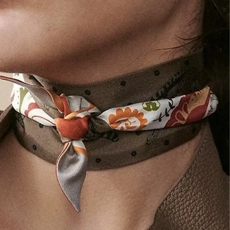 HERMES Silk Silk Scarves Women's Multicolor-2