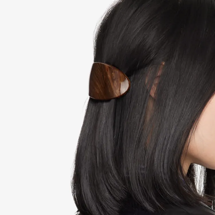 Sophie Buhai Acetate Hair Clips Women's Brown-2