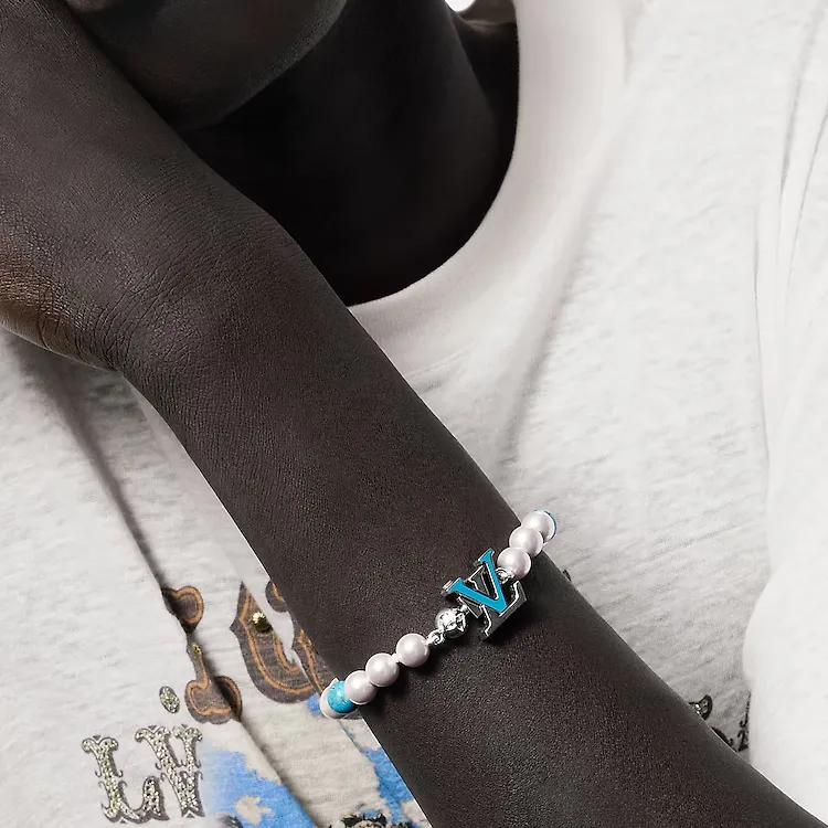 LOUIS VUITTON Turquoise Rodeo Bracelet-3
