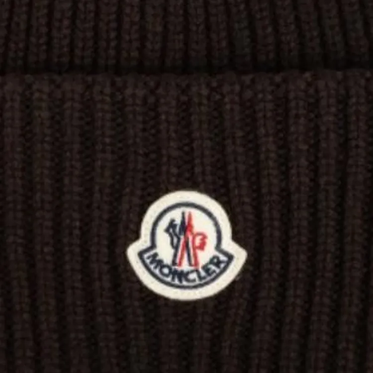 Moncler Logo Patch Beanie-2