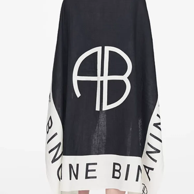Anine Bing Praia Logo-print Sarong-2