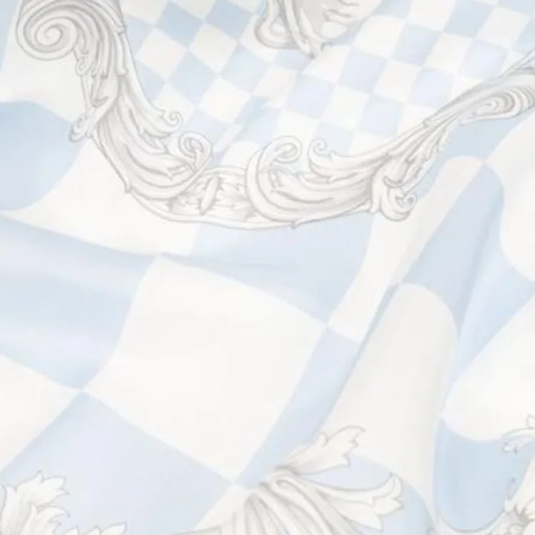 VERSACE Logo-Printed Square Shape Scarf-2