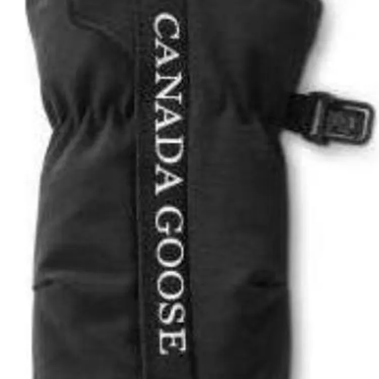 Canada Goose White Goose Down Gloves Kids' Black-1