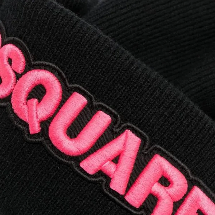 DSQUARED 2 Logo Embroidered Beanie-2