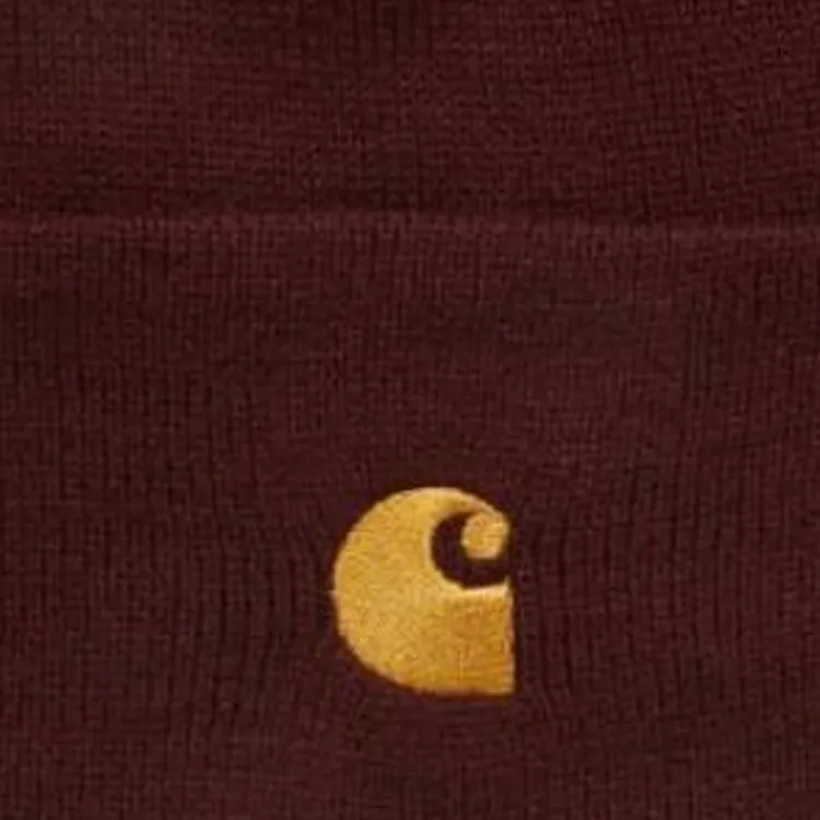 Carhartt - Beanies Men's Burgundy-2