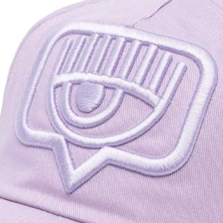 CHIARA FERRAGNI Eyelike motif Baseball Cap-2