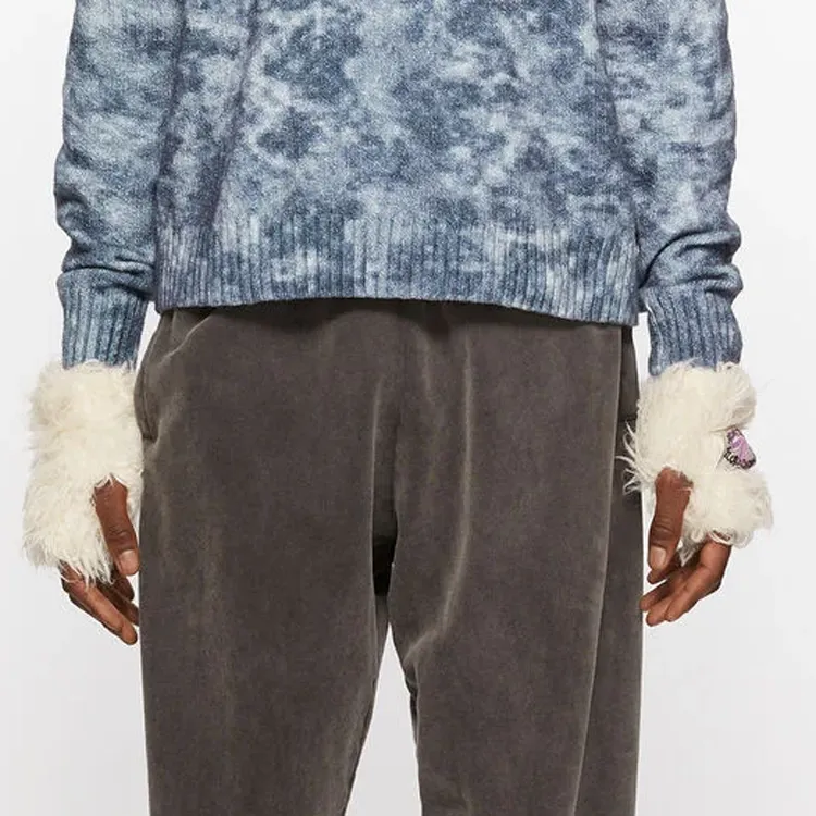 Acne Studios Alpaca Gloves Unisex White-2