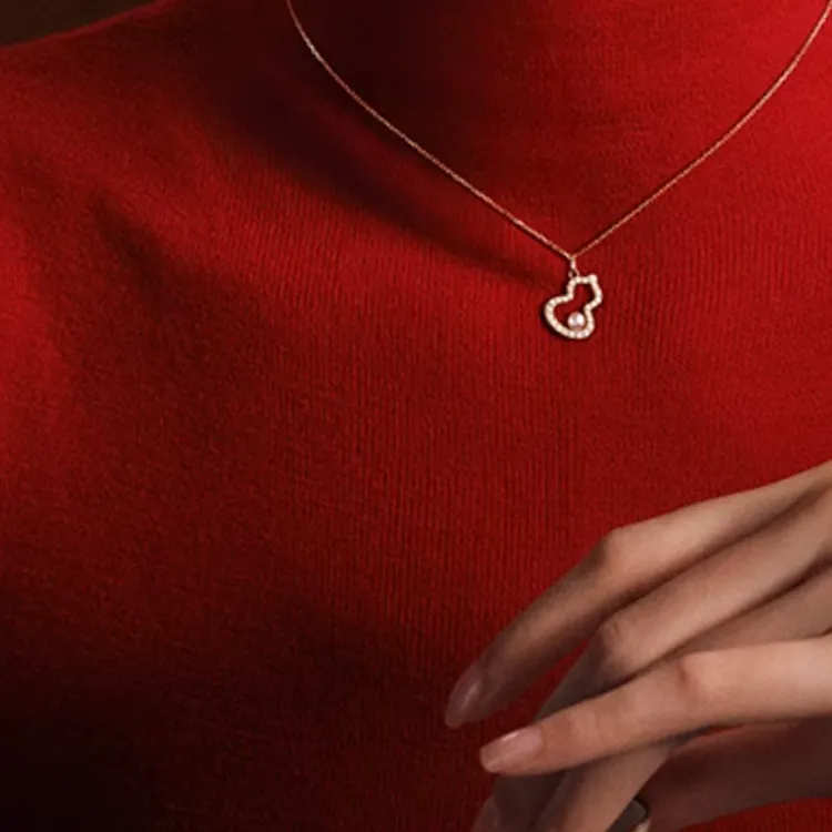 Qeelin 18K Rose Gold, Diamond, Pearl Necklaces Unisex-2