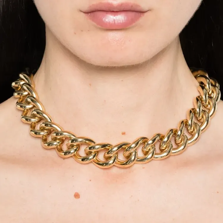 BEATRIZ PALACIOS Chunky Chain Necklace-2