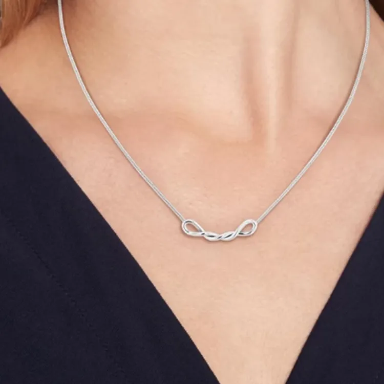 Tommy Hilfiger Stainless Steel, Steel Metal Necklaces Women's Silver-2