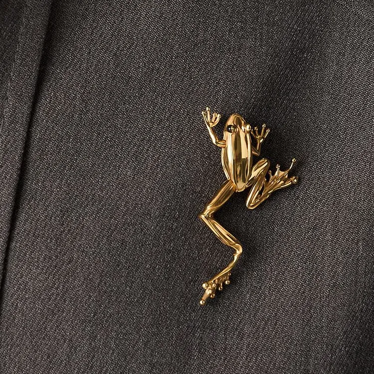 Bottega Veneta 18K Gold Plated, Sterling Silver, Enamel Brooches Women's Gold-2